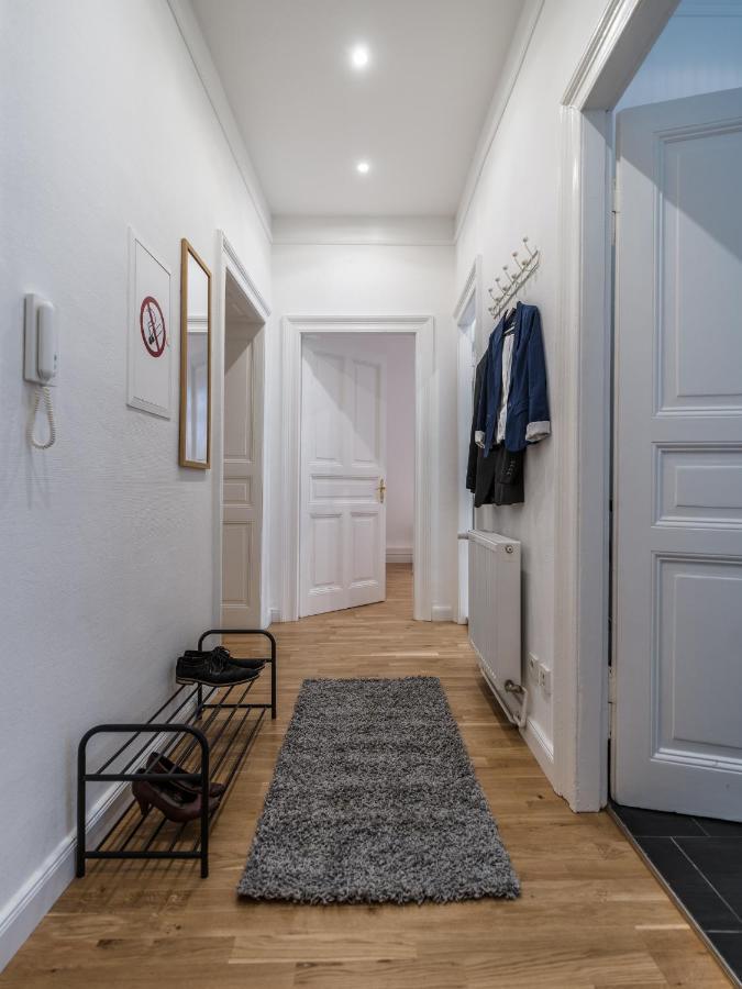 Hochwertige Altbauwohnung Im Modernen Stil In Wiesbaden - Kueche - Terrasse - Wlan - Zentral Exterior foto